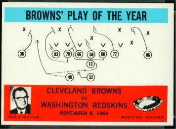 42 Browns Play Card